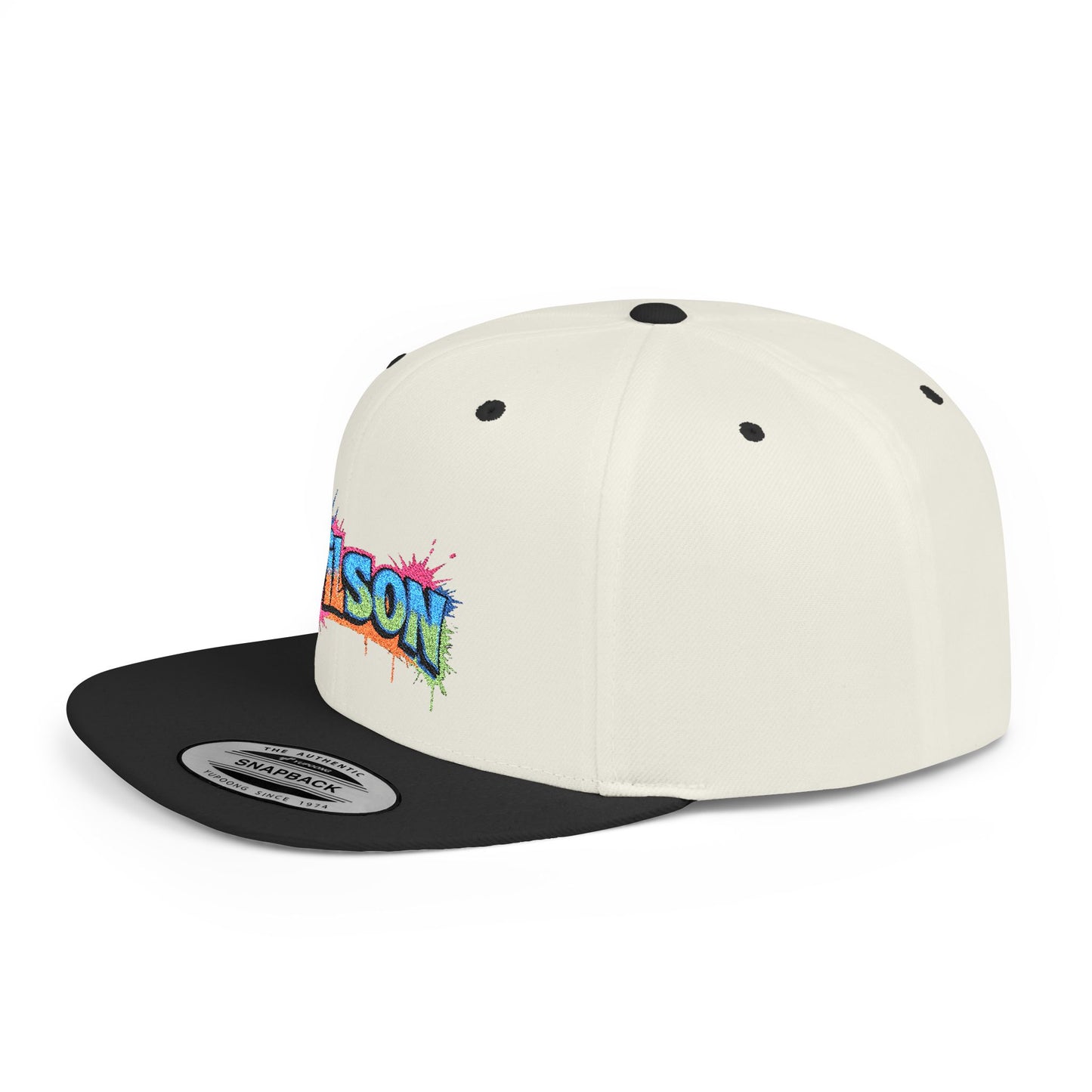 Wilson Splatter Graphic  - Flat Bill Snapback Hat