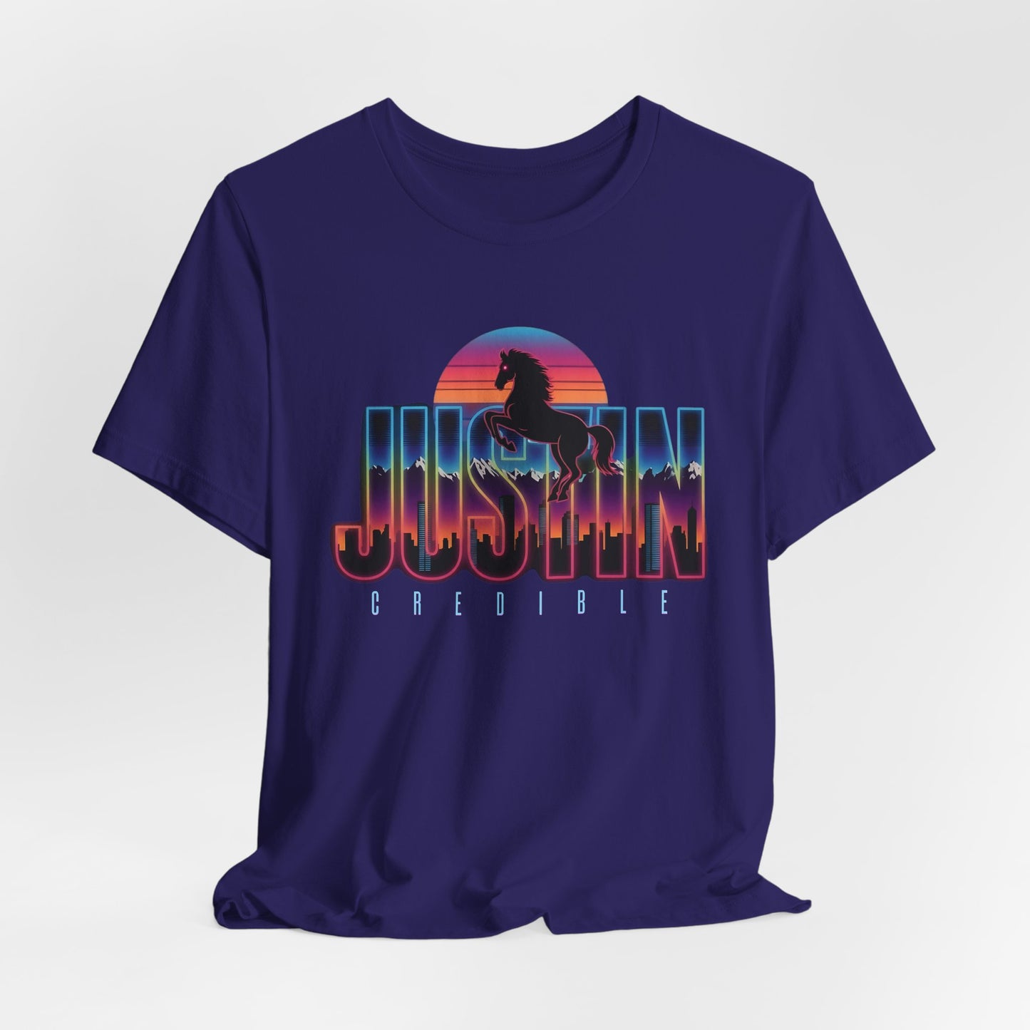 JUSTIN credible in Denver - Unisex Graphic Tee