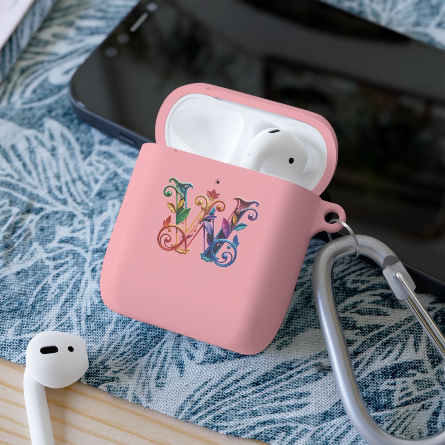 W initial Design - AirPods Case Cover
