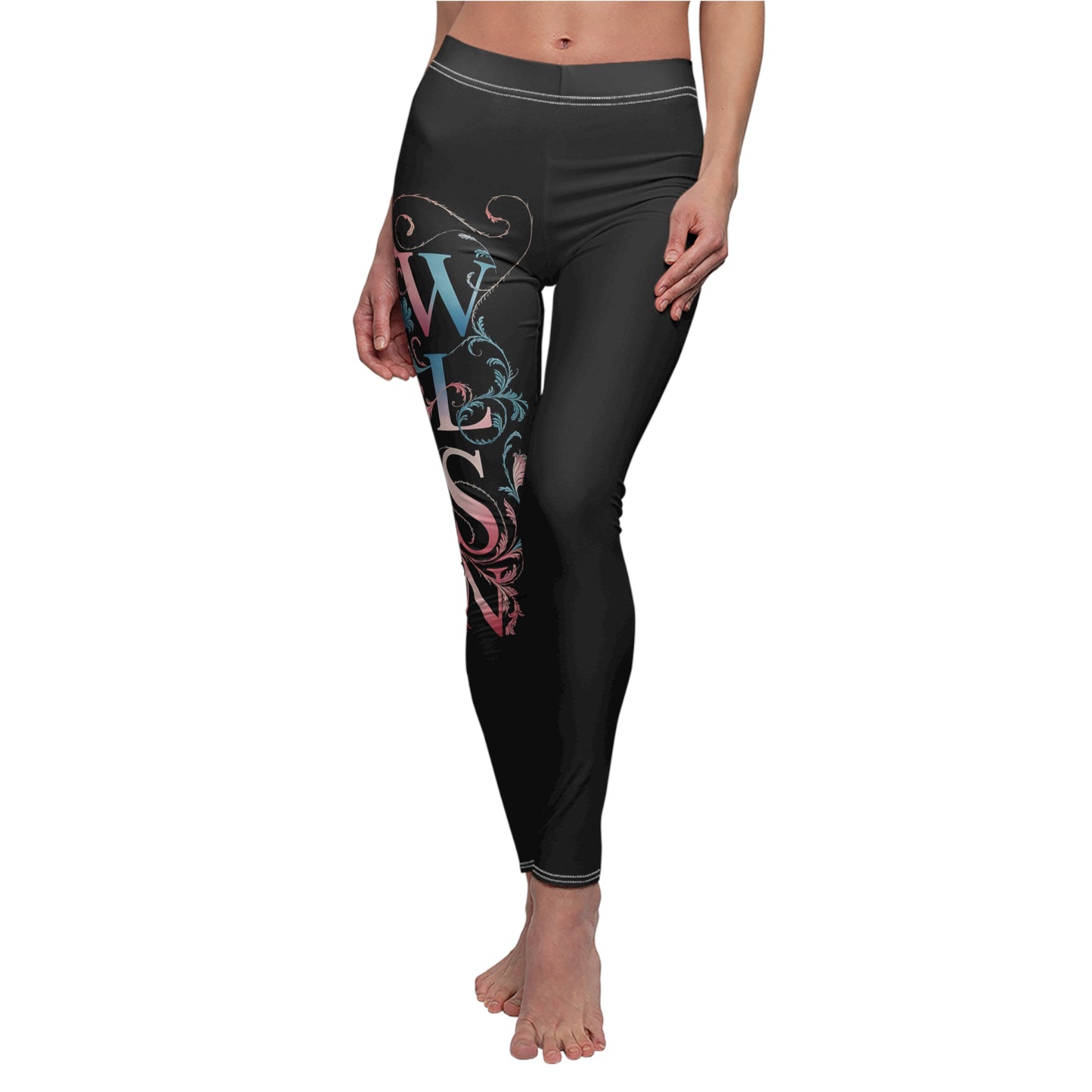 WLSN Vertical Vine [More leggings in sports/hobbies]- Casual Leggings
