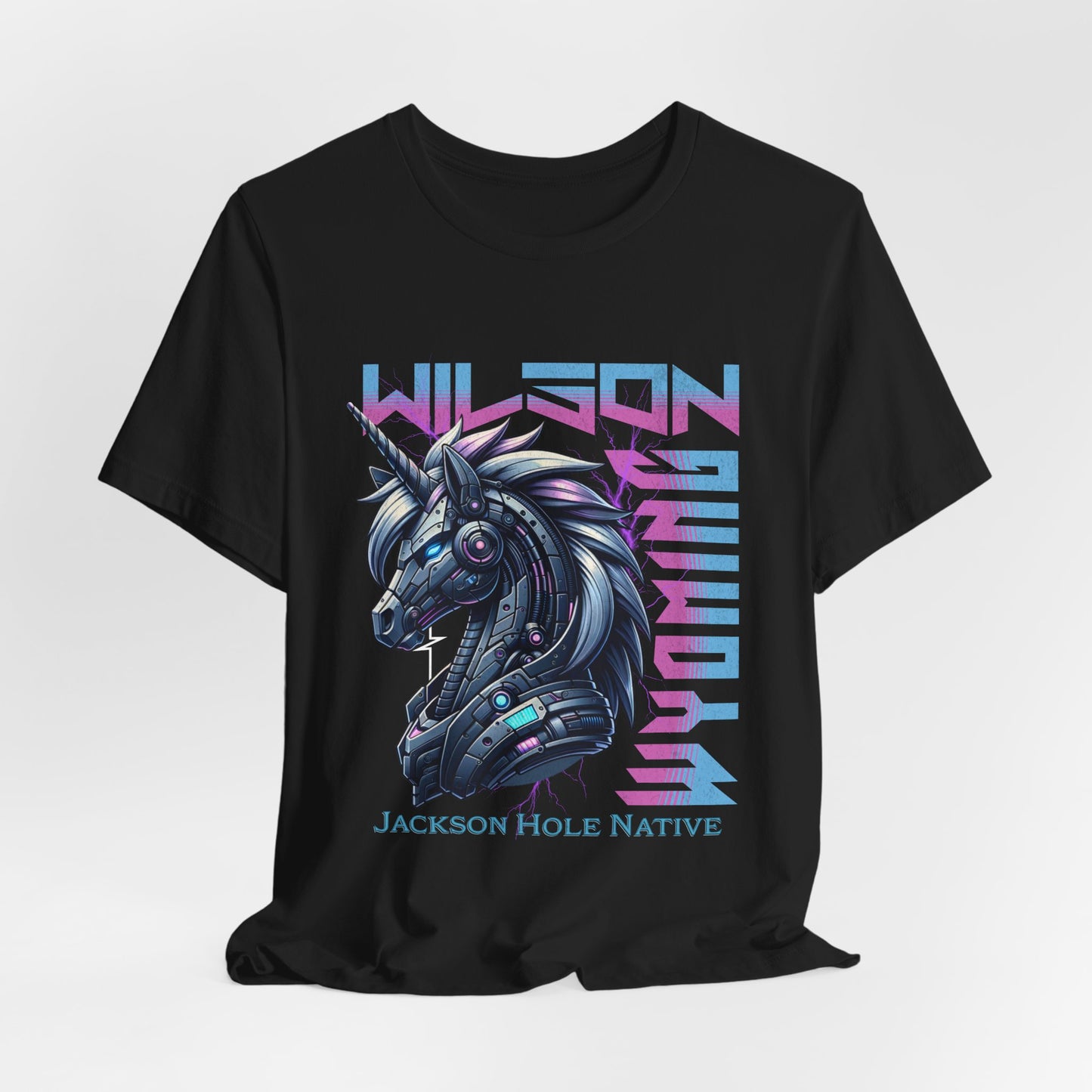 Jackson Hole Native Unicorn- Unisex Graphic Tee