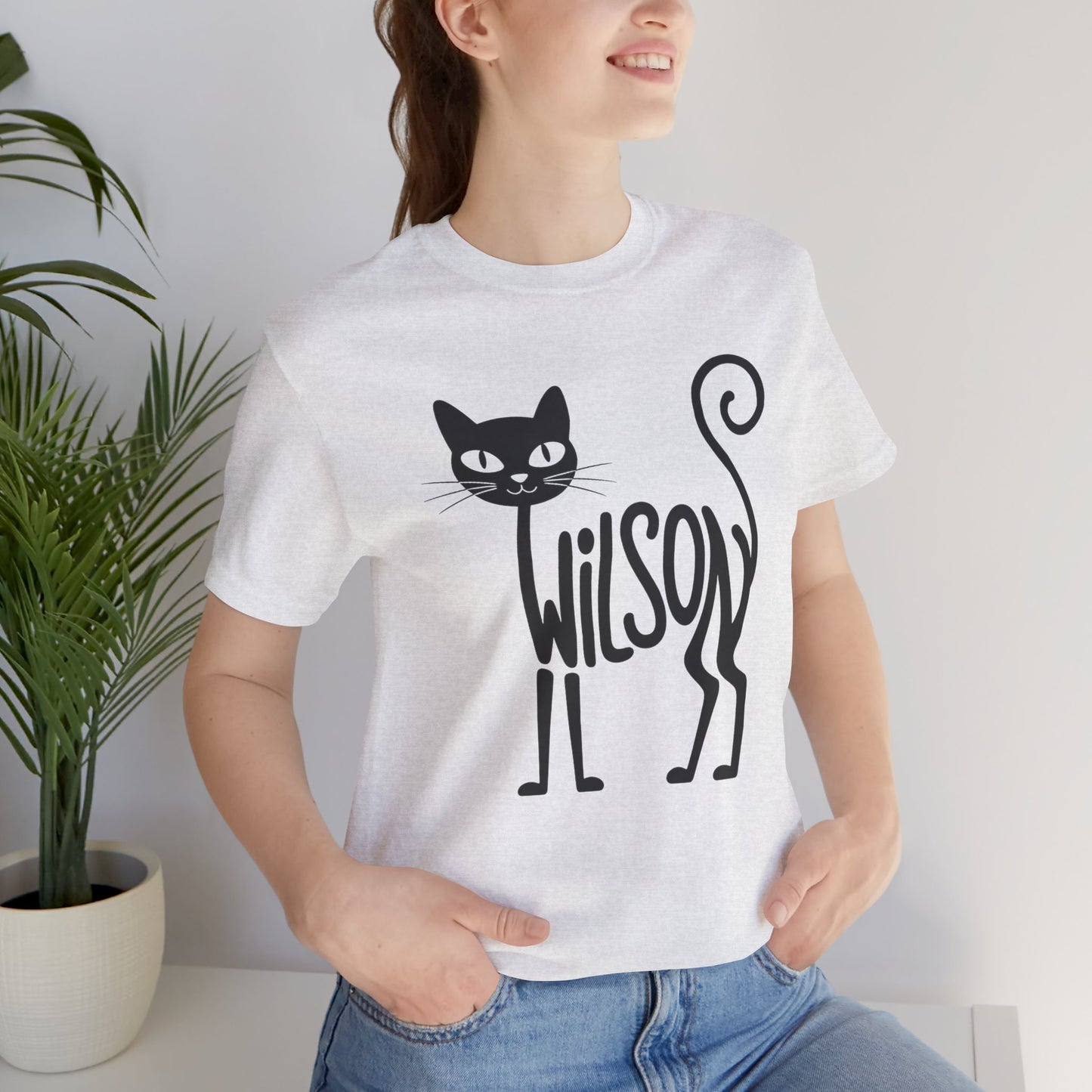 Wilson the Cat - Unisex Tee Shirt