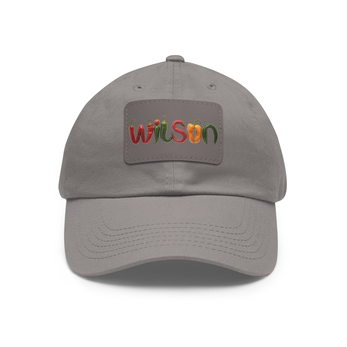 Wilson Peppers - Dad Hat with Leather Patch