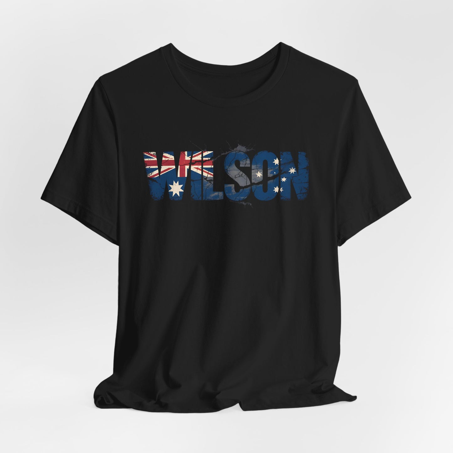Wilson Australia Flag Letters - Unisex Tee Shirt