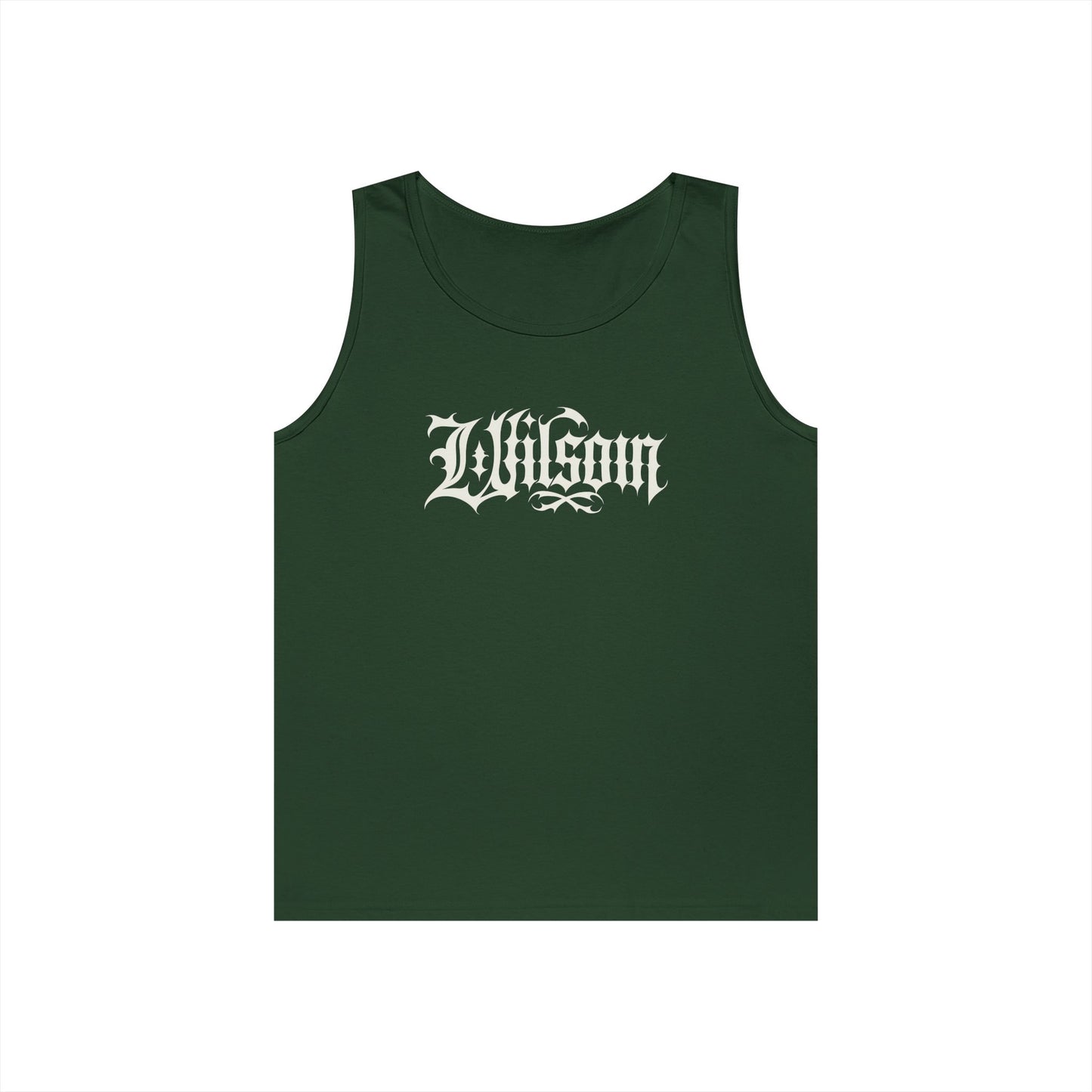 Wilson Graphic Letters - Unisex Heavy Cotton Tank Top