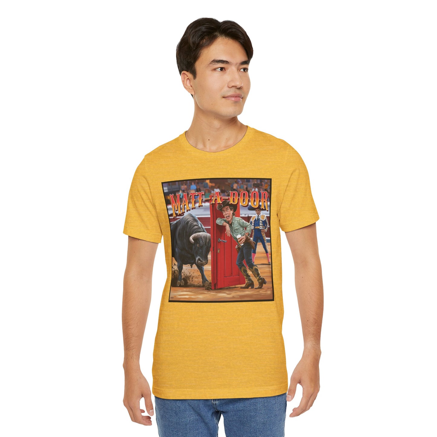 Matt-A-Door [Red Door Cape] -  Unisex Tee Shirt