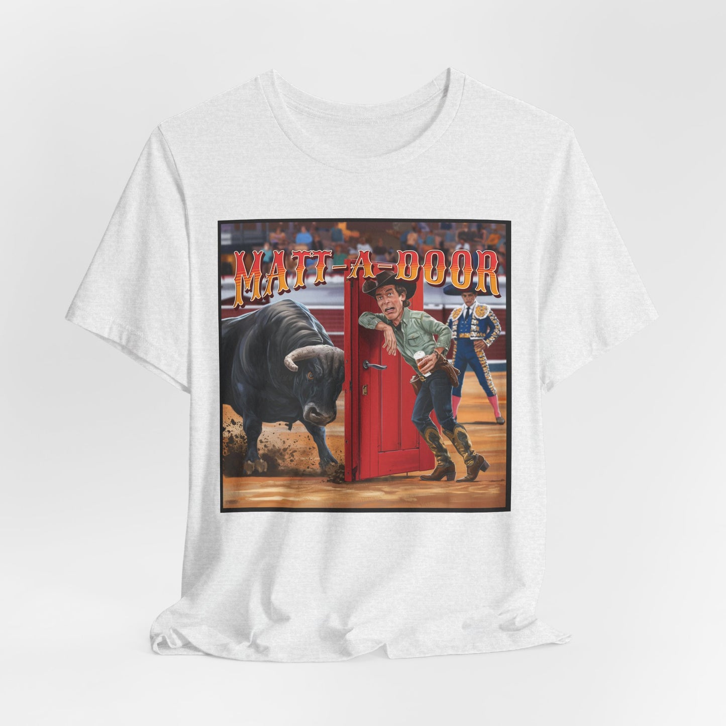 Matt-A-Door [Red Door Cape] -  Unisex Tee Shirt