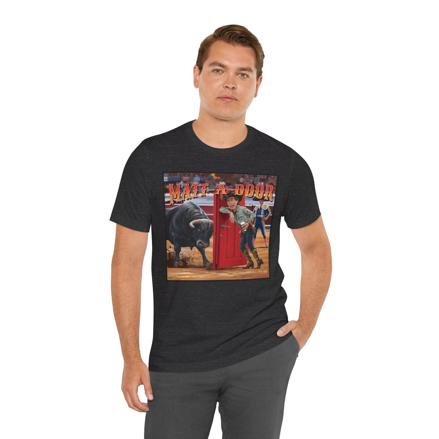 Matt-A-Door [Red Door Cape] -  Unisex Tee Shirt