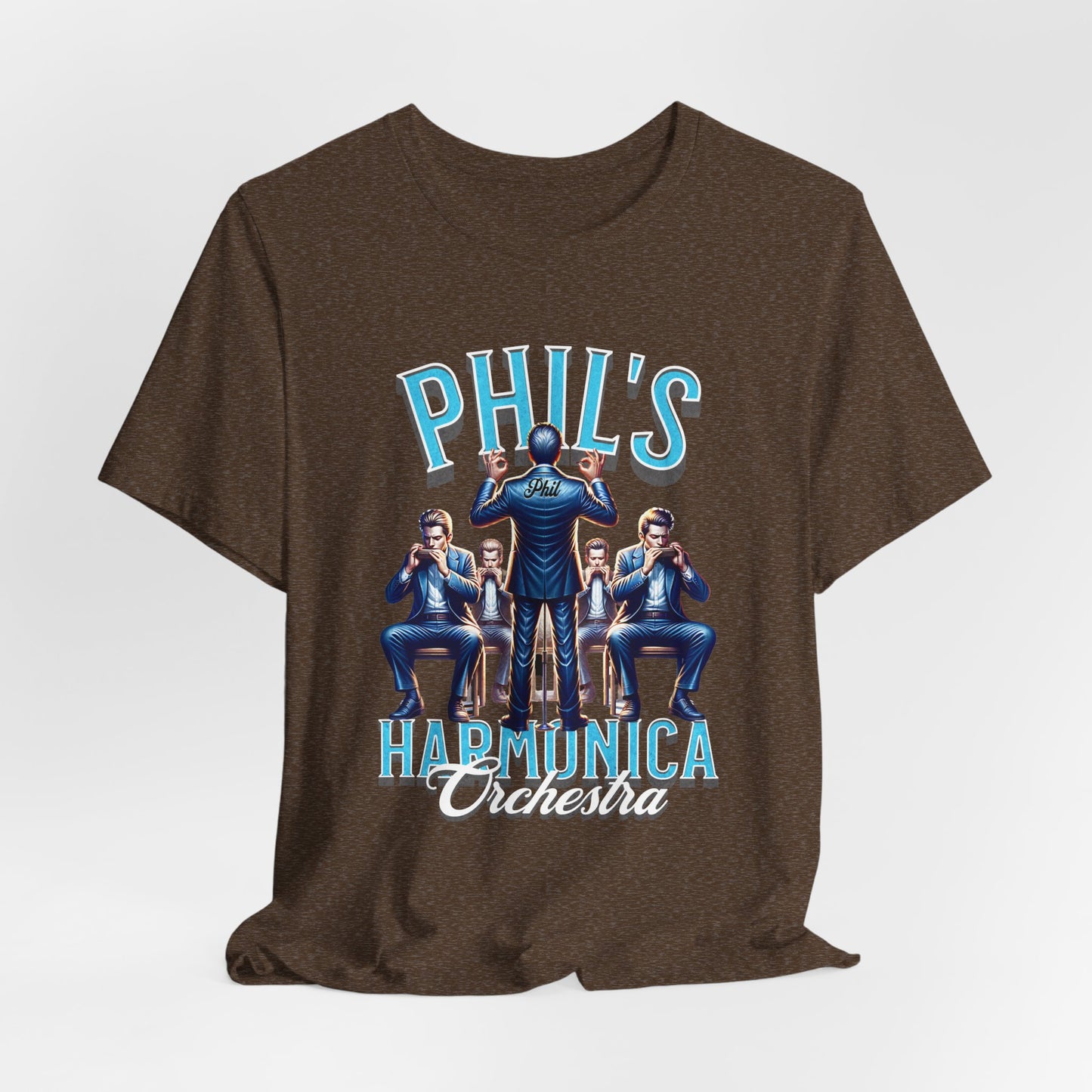 Phil's Harmonica Orchestra - Unisex Graphic Tee