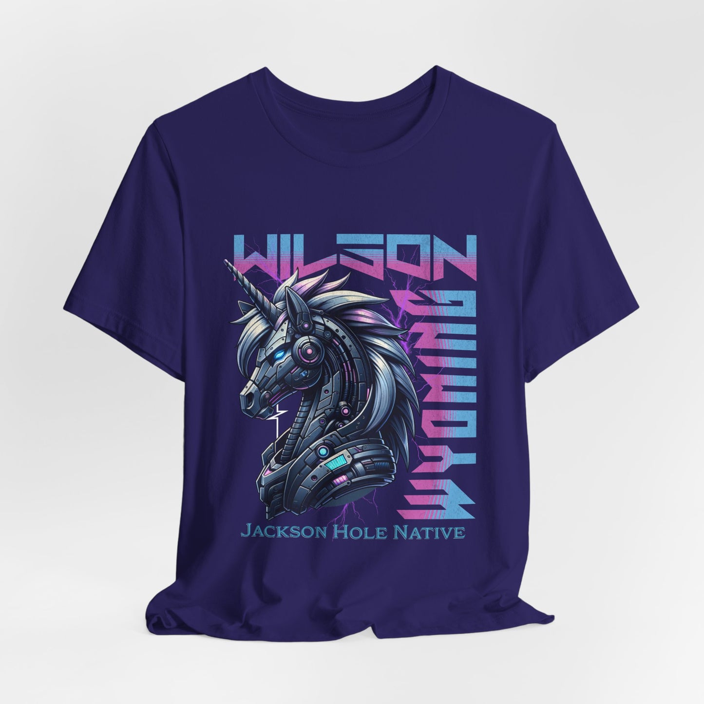 Jackson Hole Native Unicorn- Unisex Graphic Tee