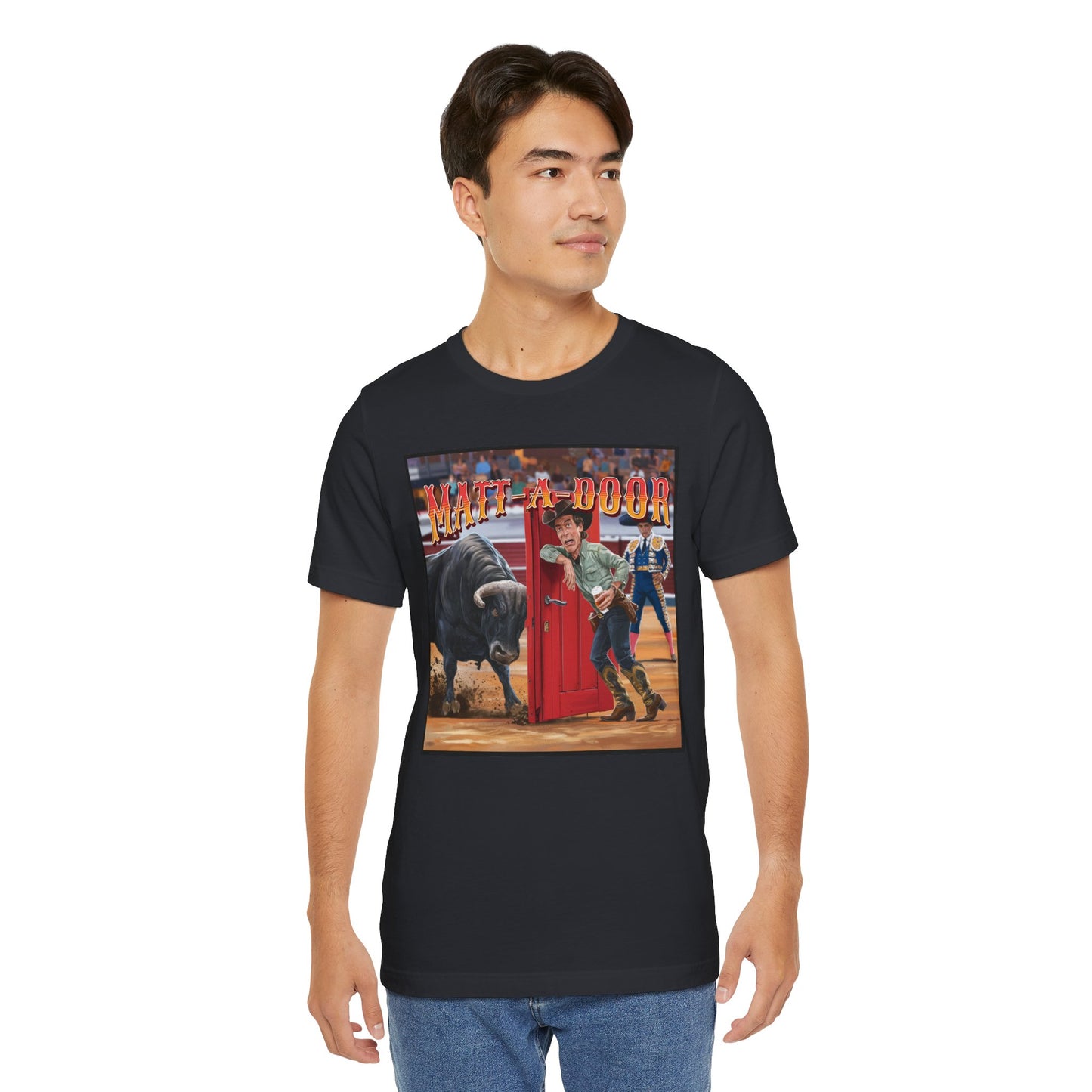 Matt-A-Door [Red Door Cape] -  Unisex Tee Shirt
