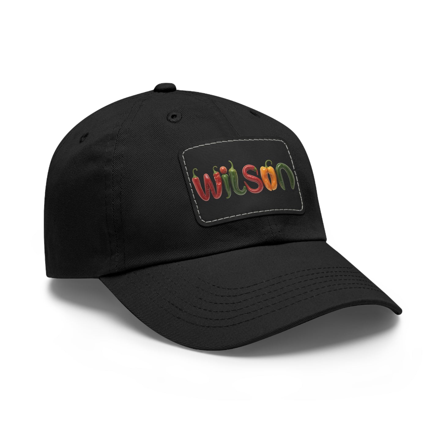Wilson Peppers - Dad Hat with Leather Patch