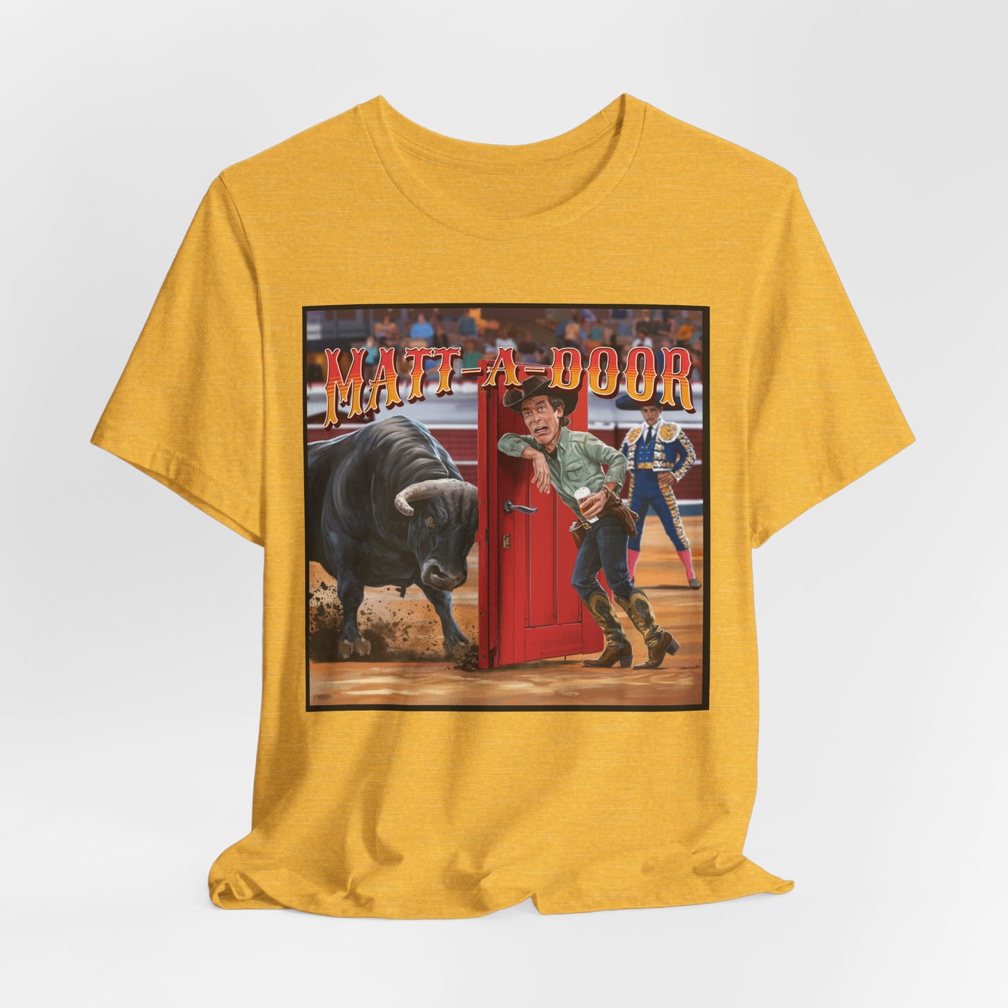 Matt-A-Door [Red Door Cape] -  Unisex Tee Shirt